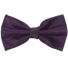 Purple Shantung Wedding Bow Tie #BB1865/2 ##LAST STOCK