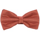 Salmon Pink Shantung Wedding Bow Tie #BB1865/4 #LAST STOCK