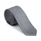 Dark Grey Shantung Slim Tie #AB-C1005/9