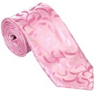 Pink Vintage Vine Wedding Tie #AB-T1004/4 