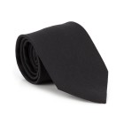 Black 100% Wool Tuxedo Tie #AB-T1011/1