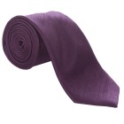 Purple Skinny Shantung Wedding Tie #C1865/2 ##LAST STOCK