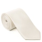 Ivory Slim Shantung Wedding Tie #C1867/1