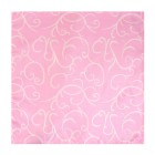Light Pink Modern Scroll Wedding Pocket Square #AB-TPH1002/3 