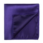 Plum Purple Shantung Pocket Square #AB-TPH1005/8