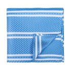 Baby Blue Pastel Stripe Pocket Square #AB-TPH1016/1