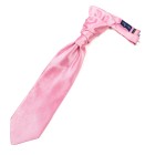 Candy Pink Shantung Cravat #AB-WCR1005/16