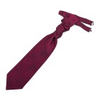 Ruby Wine Floral Cravat #AB-WCR1012/6