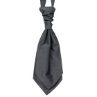 Grey Shantung Wedding Wedding Cravat #WCR1865/1
