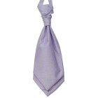 Lilac Shantung Wedding Wedding Cravat (Boys Size) #YCR1866/4 #LAST STOCK