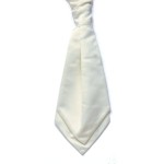 Ecru Satin Wedding Cravat #WCR1863/3