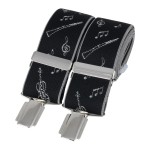 Black Musical Instruments Braces #BR-047