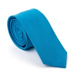 Teal Capri Slim Tie