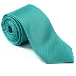 Plain Aqua Blue Silk Tie #S5009/2