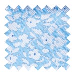 Sky Blue Ditsy Floral Swatch
