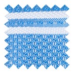 Baby Blue Pastel Stripe Swatch