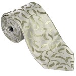 Vintage Vine Wedding Tie Formal Tuxedo Tie 