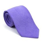 Royal Lilac Suede Tie