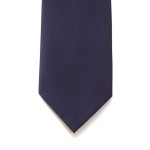 Navy Satin Tie #T1847/3