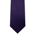 Purple with White Polka Dots Tie #T2007/2 ---DISCONTINUED, LAST STOCK!---