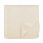 Cream Budding Paisley Pocket Square
