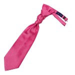 Festival Fuchsia Shantung Cravat