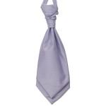 Lilac Self Tie Shantung Cravat #WCS1866/4
