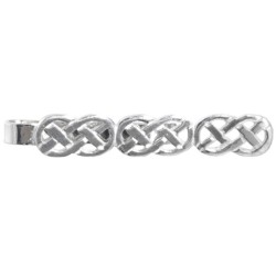 Silver Celtic Sterling Silver Tie Clip #20-0101