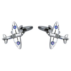 Spitfire Plane Cufflinks