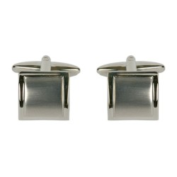 Square Brushed Cufflinks
