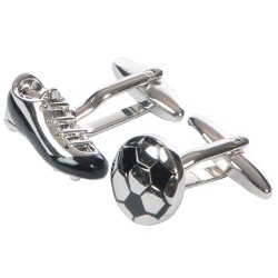 Football and Boot Cufflinks