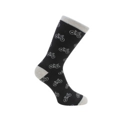 Black Bicycle Socks #S-01