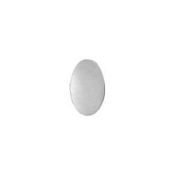 Silver Oval Tie Tac #T-1212