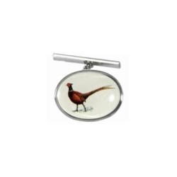 Silver Pheasant Tie Tac #T-1246