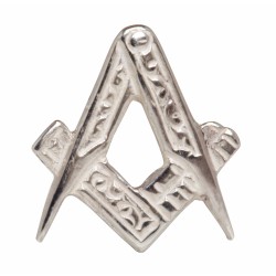Silver Masonic Sterling Silver Tie Tac #T-7245