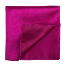 Festival Fuchsia Shantung Pocket Square #AB-TPH1005/20