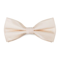 Butter Cream Shantung Bow Tie #AB-BB1005/4 ##LS2