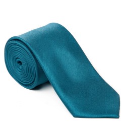 Teal Boys Shantung Wedding Tie #Y1867/2 ##LS