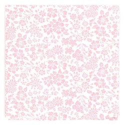 Liberty Pink ''Annabella Bartlett'' Pocket Square #LIBTPH72/1