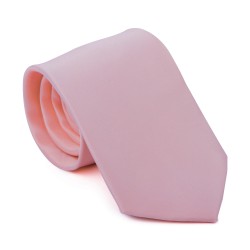 Plain Pink Roseate Satin Tie #AB-T1009/2