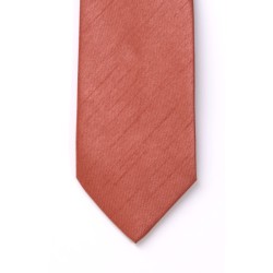Salmon Shantung Wedding Tie #T1865/4 ##LS