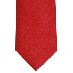 Tomato Red Shantung Wedding Tie #T1867/5 ##LS