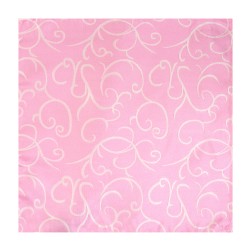 Light Pink Modern Scroll Wedding Pocket Square #AB-TPH1002/3 ##LS2