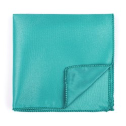 Plain Teal Navigate Pocket Square #AB-TPH1009/23