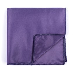 Plain Purple Valerian Pocket Square #AB-TPH1009/27 ##LS2