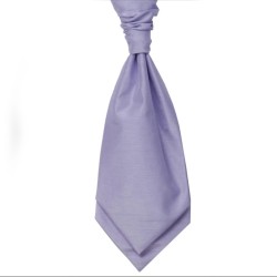 Lilac Shantung Wedding Wedding Cravat (Boys Size) #YCR1866/4