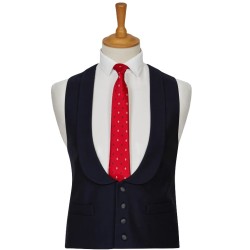 Blue Scoop Neck Regular Waistcoat Large 40-42 #WW6101/1 ##LS
