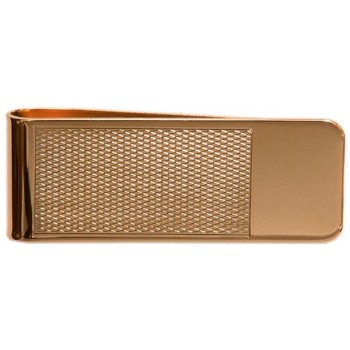 Gold Barley Gold Plated Money Clip #4022