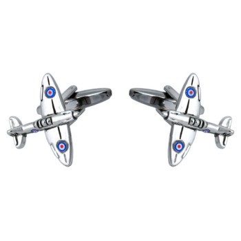 Spitfire Plane Cufflinks