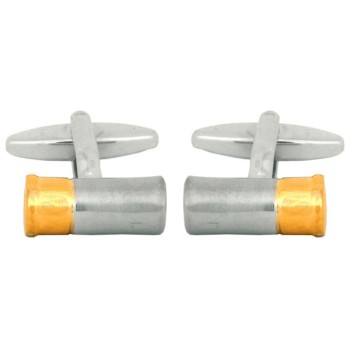 Gun Cartridge Cufflinks